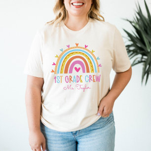 T-shirt Enseignant de 1re année à l'équipe Retour à l'écol