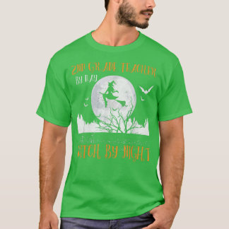 T-shirt Enseignant de 2e année par sorcière de jour par la