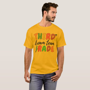 T-shirt Enseignant de 3e année, équipe d'enseignants T-shi