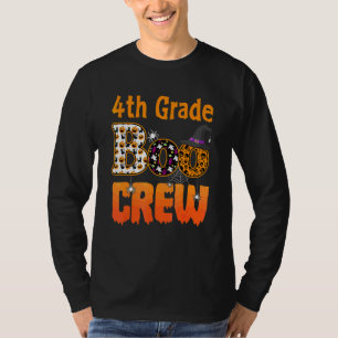 T-shirt Enseignant de 4e année Étudiant Halloween Quatrièm