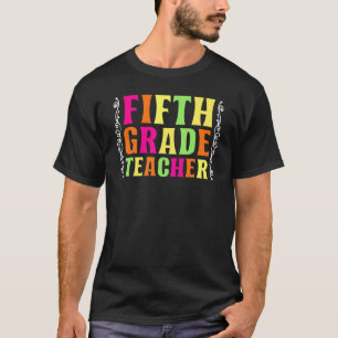 T-shirt Enseignant de 5e année École d'enseignement profes