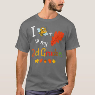 T-shirt Enseignant de deuxième année automne automne 2e an