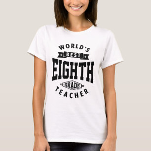 T-shirt Enseignant de huitième année