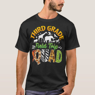 T-shirt Enseignant de jumelage d'équipe de troisième année