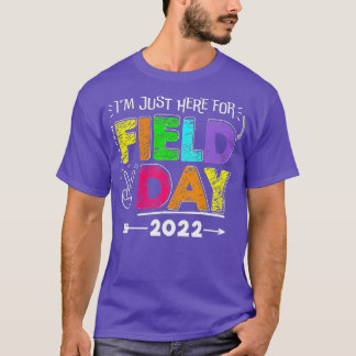 T-shirt Enseignant de la journée de l'école Je suis juste
