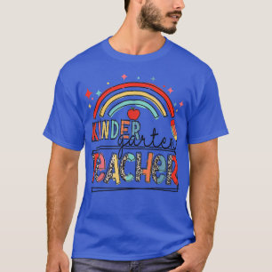 T-shirt Enseignant De La Maternelle Retour À L'École Heure