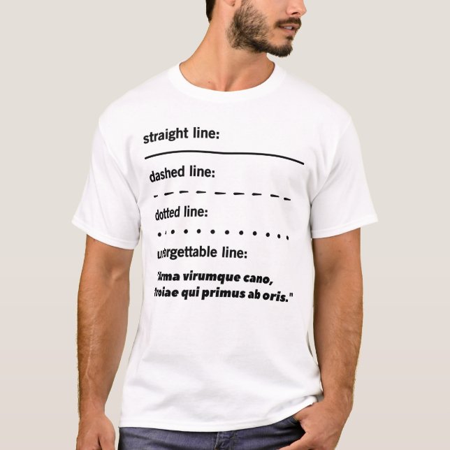 T-shirt Enseignant de langue latine Langue morte Empire ro (Devant)