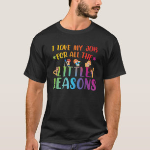 T-shirt Enseignant de l'école primaire de maternelle