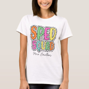 T-shirt Enseignant de l'enseignement spécial de la vitesse