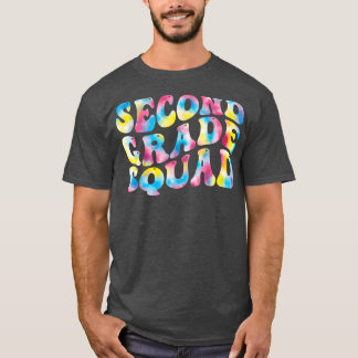 T-shirt Enseignant de l'équipe de 2e année Retour à l'écol