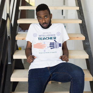 T-shirt Enseignant de l'intelligence artificielle - homme