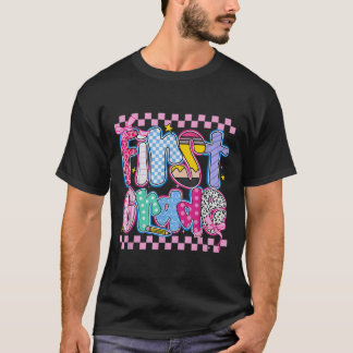 T-shirt Enseignant de première année Retour à l'école Ense