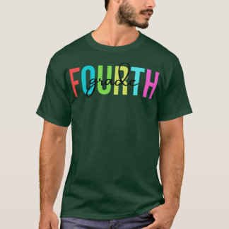 T-shirt Enseignant de quatrième année 3
