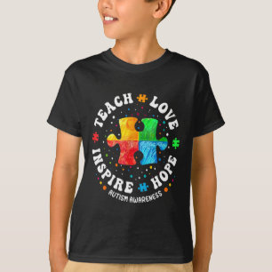 T-shirt Enseignant de sensibilisation sur l'autisme de vit