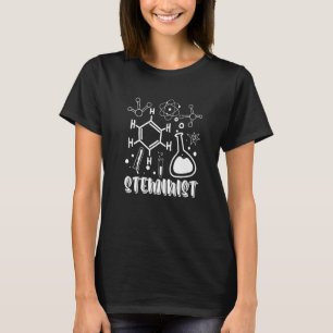 T-shirt Enseignant de technologie STEM Steminist des scien