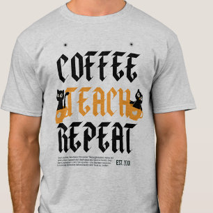 T-shirt Enseignant d'école maternelle élémentaire Professe