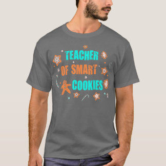 T-shirt Enseignant des cookies intelligents Cookies amusan