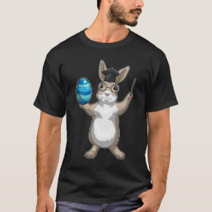 T-shirt Enseignant des oeufs de Pâques Bunny