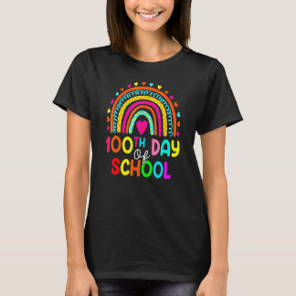T-shirt Enseignant du 100e jour d'école 100 jours plus int