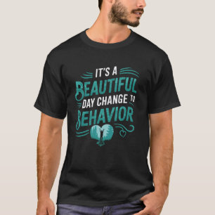 T-shirt Enseignant Élève Conseiller Psychologie du changem