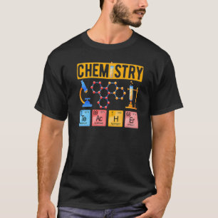 T-shirt Enseignant en chimie Éléments chimiques Chimie Ens
