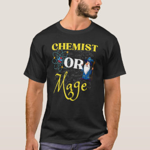 T-shirt Enseignant en chimie ou Mage Alchimie ou Magie Ens