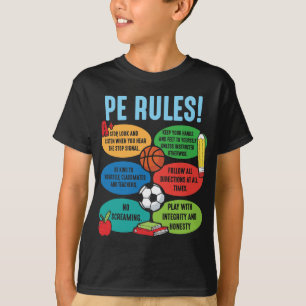 T-shirt Enseignant en éducation physique Éducateur en éduc