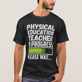 T-shirt Enseignant en éducation physique en cours futur PE