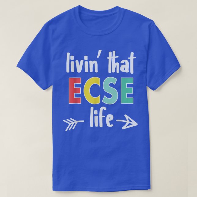 T-shirt Enseignant en éducation spéciale de la petite enfa (Design devant)