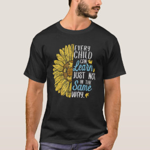 T-shirt Enseignant en éducation spéciale pour l'autisme Te