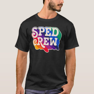 T-shirt Enseignant en éducation spéciale SPED Crew Speduca