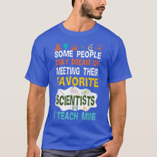 T-shirt ENSEIGNANT EN SCIENCE Enseignant en biologie Chimi