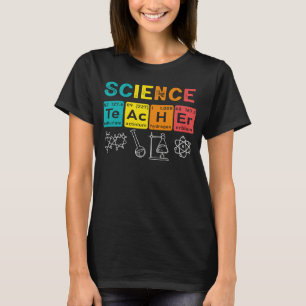 T-shirt Enseignant en sciences chimie Biologie Physique En
