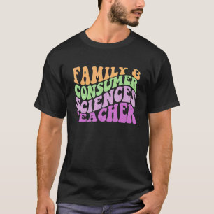 T-shirt Enseignant en sciences de la consommation familial
