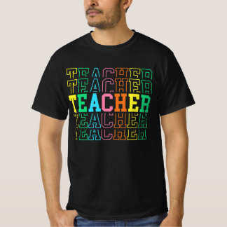 T-shirt Enseignant Est 2024 Vie de l'enseignant Nouveau En