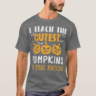 T-shirt Enseignant Halloween Enseignant jardin d'enfants l