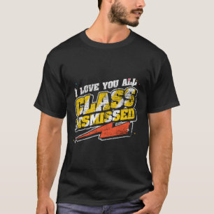 T-shirt Enseignant I Love You All Enseignant Classe étudia