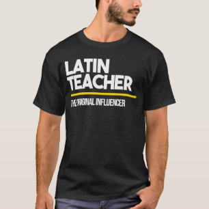 T-shirt Enseignant latin Original Influencer Middle High S