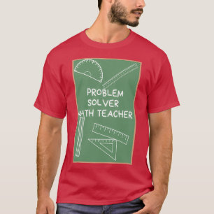 T-shirt Enseignant mathématique 2 3