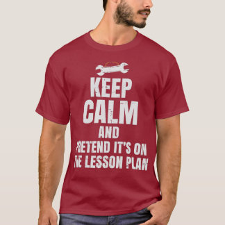 T-shirt Enseignant Mécanique Automatique Faire Preuve De S