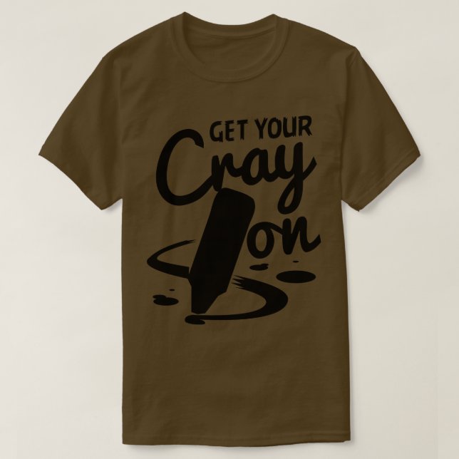 T-shirt Enseignant : Mettez votre rayon en marche (Design devant)
