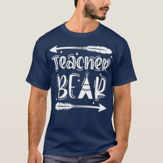 T-shirt Enseignant Oear Funny Camping Été Enseignants Vaca
