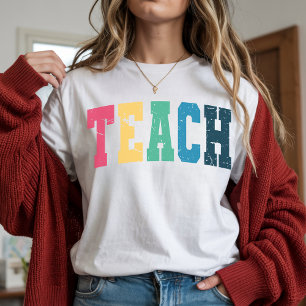 T-shirt enseignant pour les éducateurs, enseignant