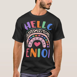 T-shirt Enseignant principal de 1er jour KiD Prêt à plonge