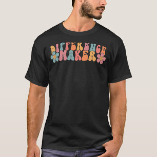 T-shirt Enseignant qui fait la différence Retour à l'école