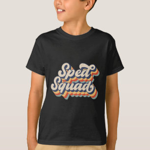 T-shirt Enseignant Spécial De L'Escouade Sped Retour À L'É