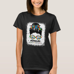 T-shirt Enseignant Spécial Vie SPED Enseignant Accepter U