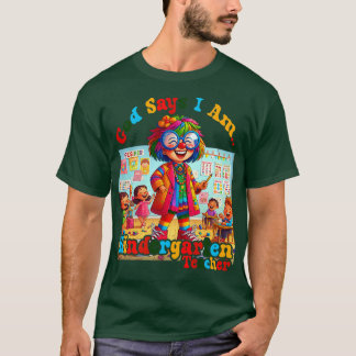 T-shirt Enseignante de maternelle pour femmes Enseignante 