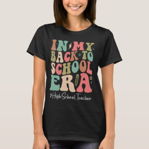 T-shirt Enseignante du lycée dans mon dos à l'ère de l'éco