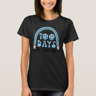 T-shirt Enseignants du 100e jour d'école Enfants heureux 1